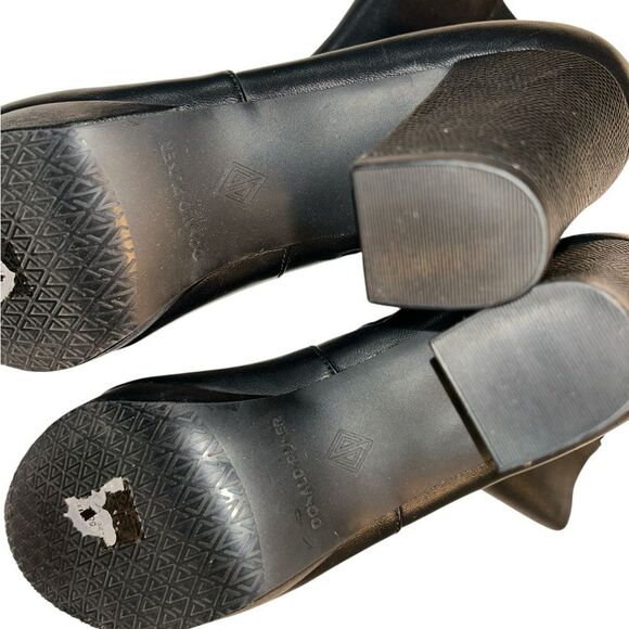 Donald J Pliner Black Platform Leather Boots(Size 10M) - Picture 6 of 11